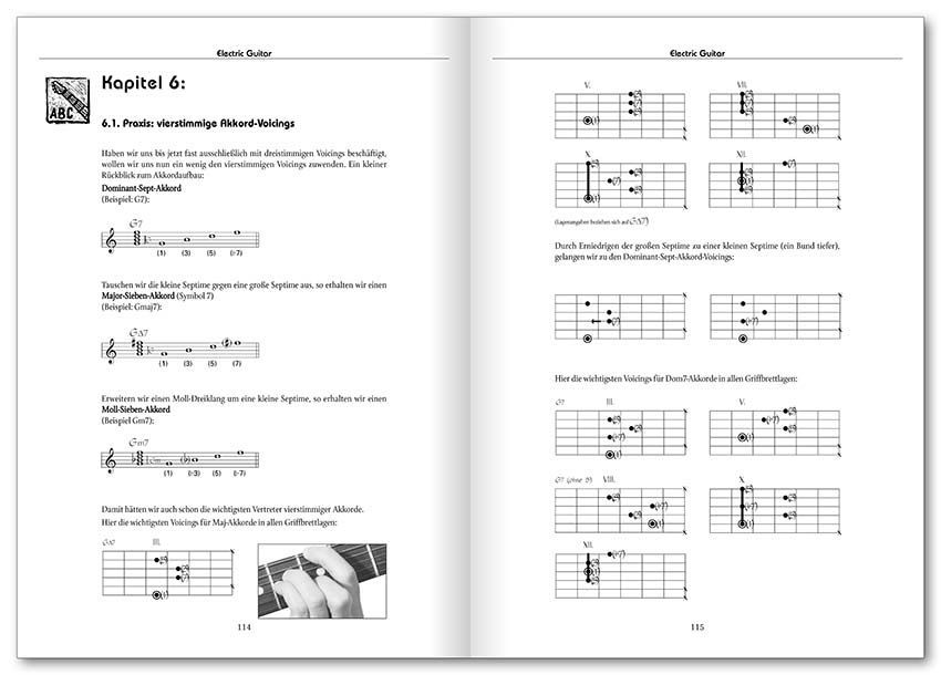 Schule Electric Guitar Jörg Sieghart incl. CD Voggenreiter Verlag