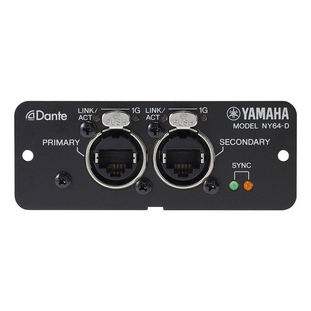 Yamaha NY64-D Dante-Interface für TF-Serie Digital Mischpulte_00033570_