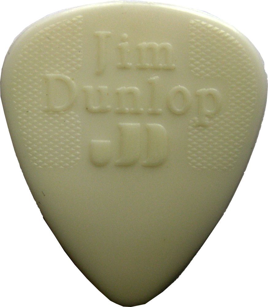 Jim Dunlop Nylon Pick 0,46 mm Light Cream Plektrum für Gitarre