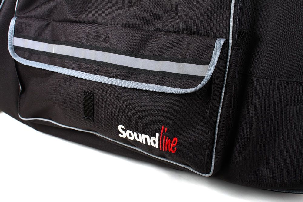 SoundlineTenorhorn GigBag Tasche, Ovale Bauweise, Rucksackträger