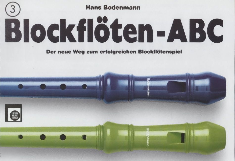 Noten Blockflöten-ABC Band/Vol. 3 Hans Bodenmann EMZ 2107598 Blockflöte