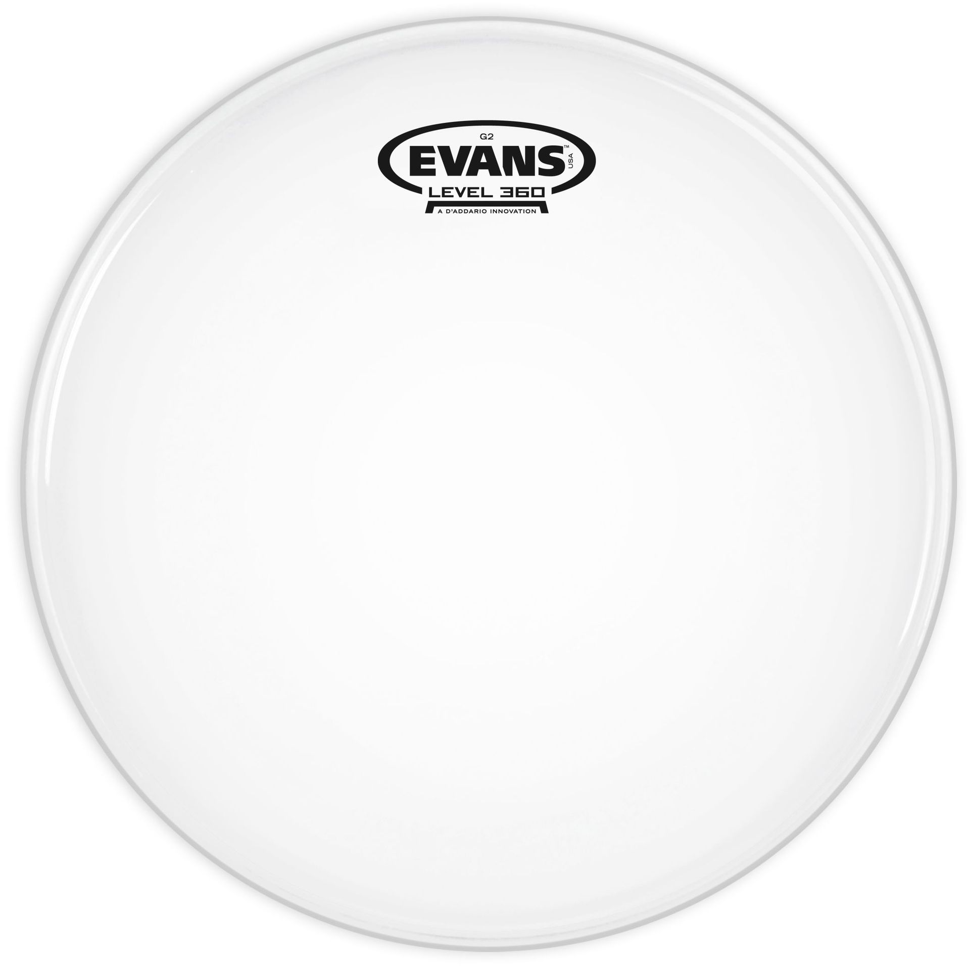 Evans G2 coated 14" doppellagiges Tomfell weiß B14G2