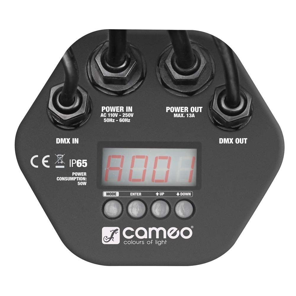 Cameo Outdoor PAR TRI 12 IP65 12 x 3 W TRI Colour LED Outdoor Scheinwerfer