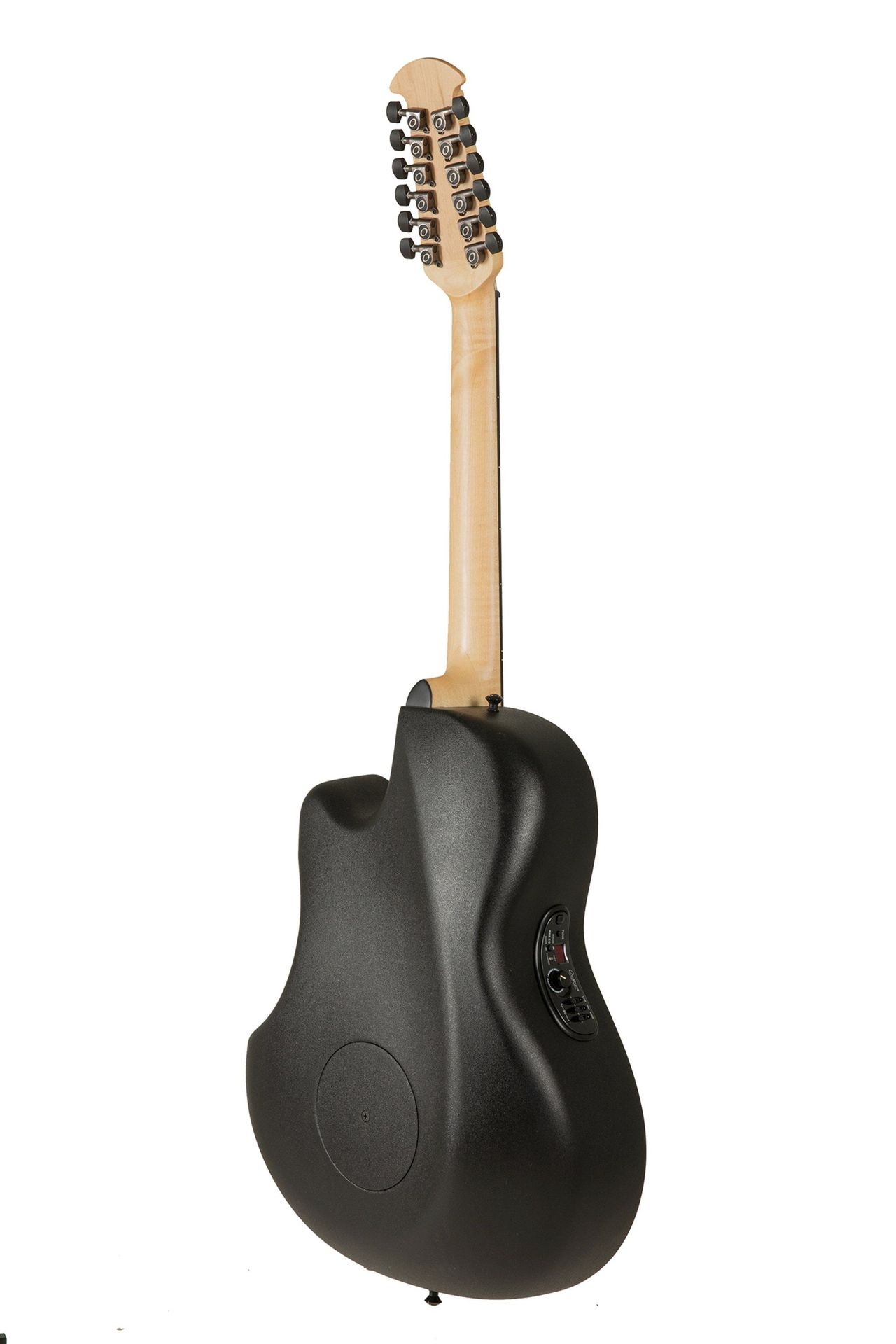 Ovation Elite 2058TX-5-G 12-Saiter Westerngitarre mit PU, Black Texture Top, _00051177_