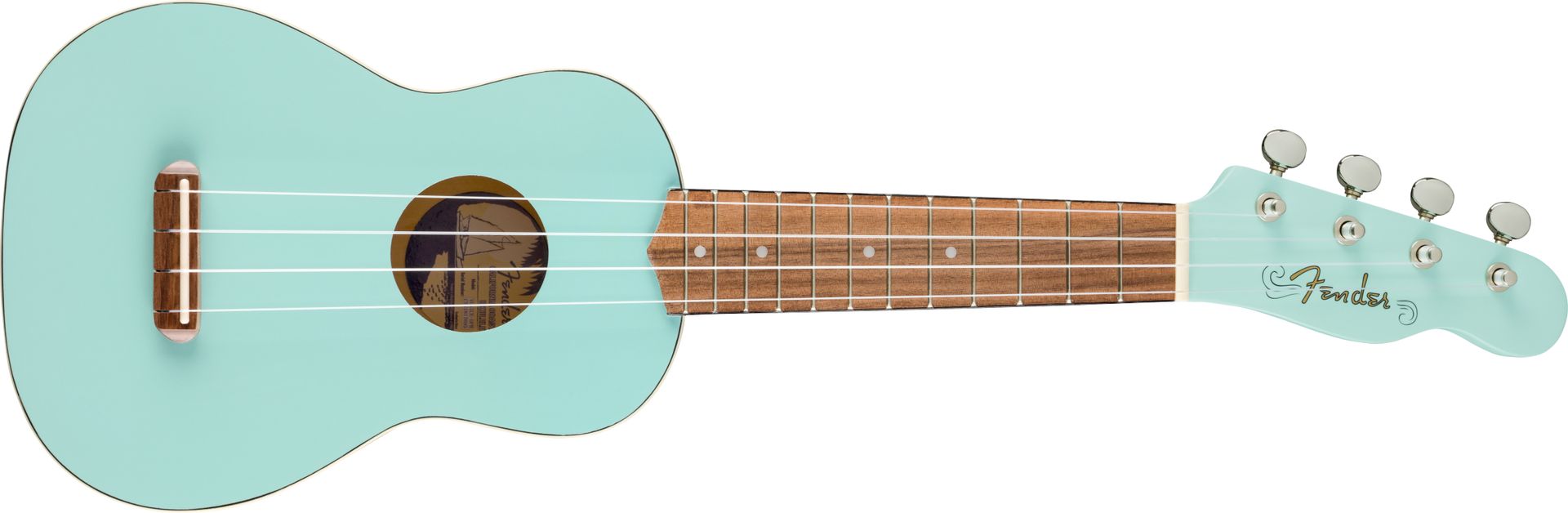 0885978091577 - - Venice Soprano Ukulele Daphne Blue