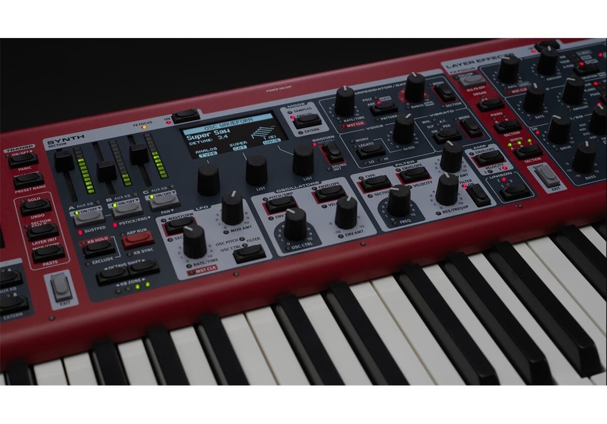 Clavia Nord Stage 4  Compact Stagepiano/Synth 73 halbgewichtete Tasten _00051912_