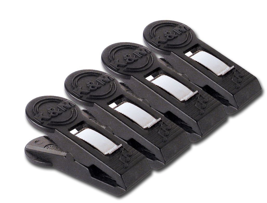 K&M 16060 Notenklammer 4er Pack, universell , weit öffnend, straffe Feder_00001696_
