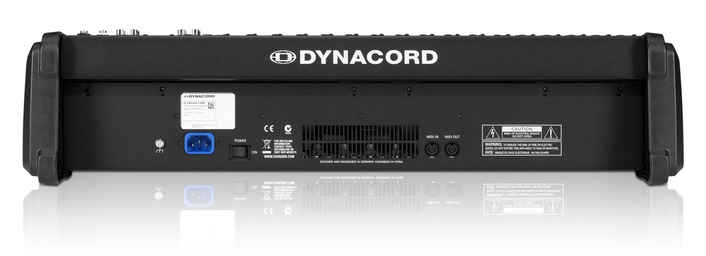 Dynacord CMS 1600-3 Mixer, Mischpult, 12 Mikrofoneingänge, 4 Stereokanäle, EQ_00023342_