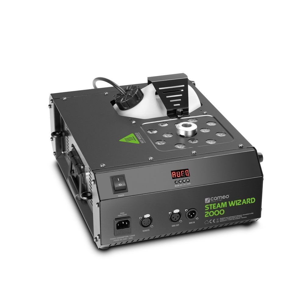 Cameo STEAM WIZARD 2000 Nebelmaschine mit RGBA-LEDs für farbige Nebeleffekte_00034974_