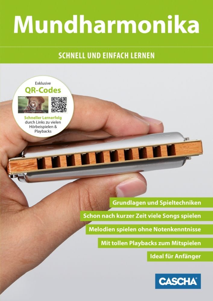 Noten Mundharmonika Schnell und einfach lernen mit incl. Audiodownloadcode_00034585_