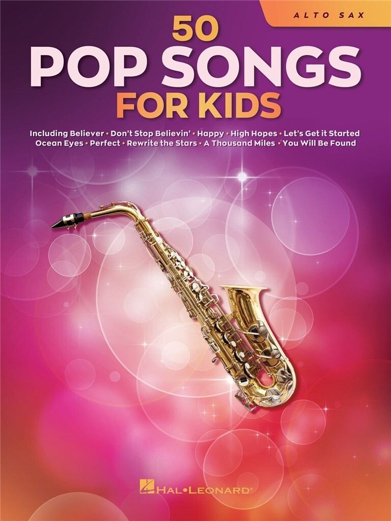 Noten 50 Pop Songs for Kids Kinder Altsaxophon  HL 00350960 Altsax Eb
