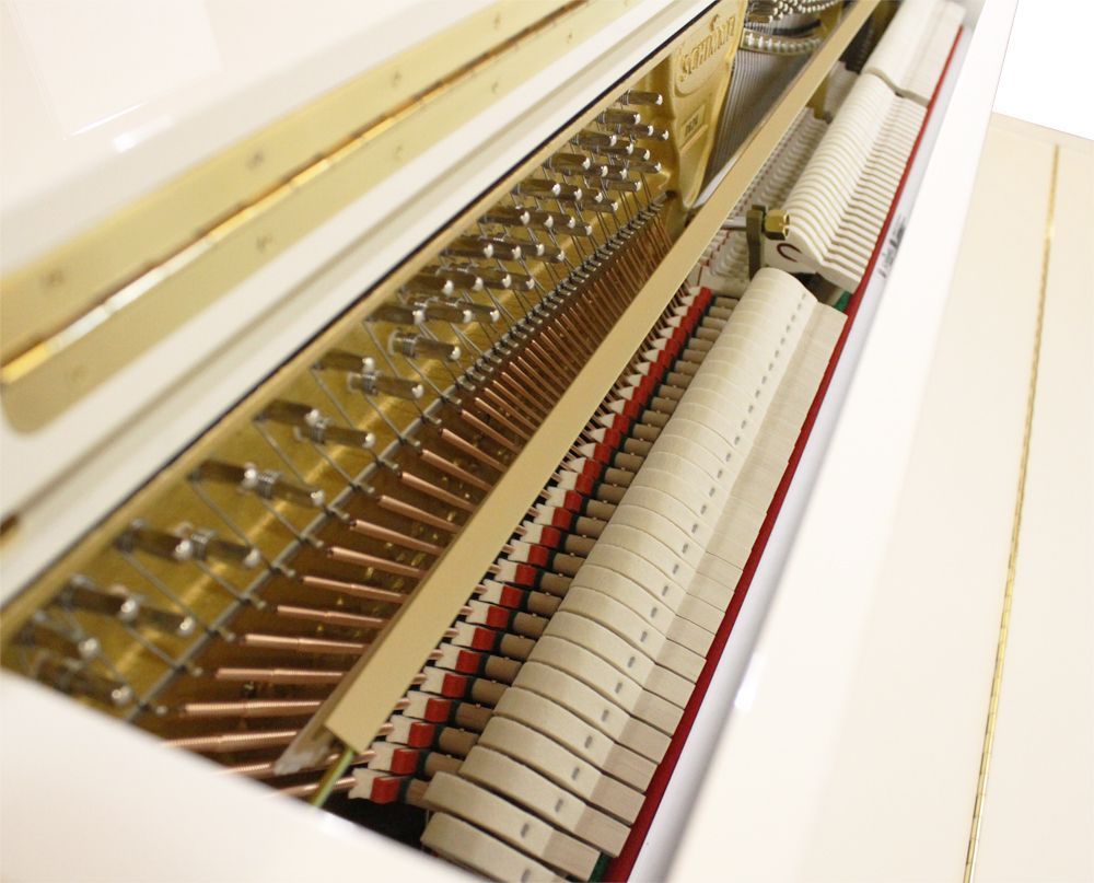 Wilhelm Schimmel Klavier W-118 Tradition weiß poliert Wilhelm Schimmel Klavier W-118 Tradition weiß poliert