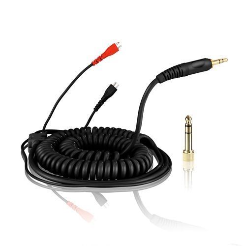 Zomo Spiralkabel Deluxe für Sennheiser Kopfhörer HD-25, Länge: 3,5m