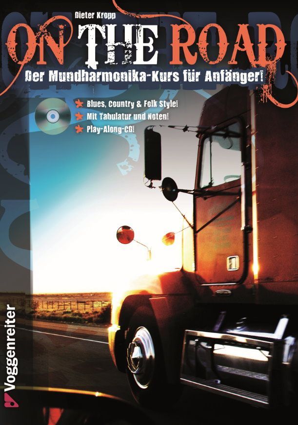 Noten Die Mundharmonika-Schule für Anfänger on the road incl. CD VOGG 0582-2