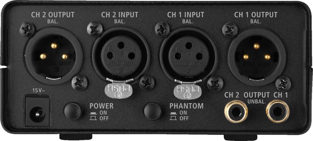 IMG Stage Line MPA-202 2-Kanal Low-Noise Mikrofon-Vorverstärker, Preamp