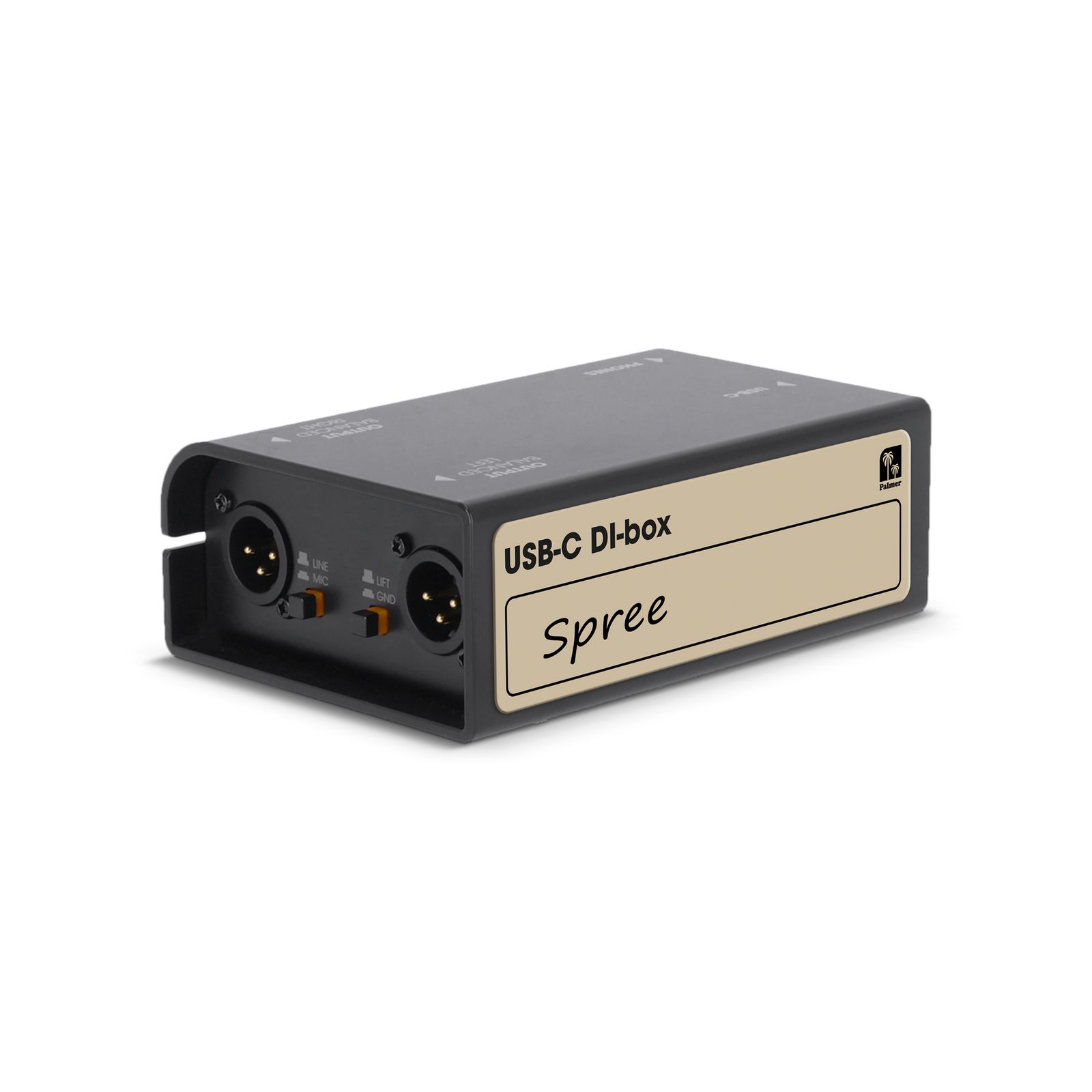 Palmer RIVER spree  Aktive Stereo-Media-DI-Box mit USB-C_00055035_
