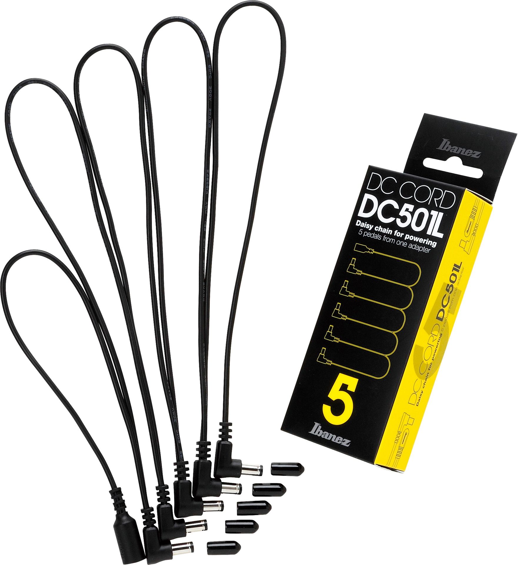4549763182197 - DC501L Verrteilerkabel für 5 Effektgeräte Daisy Chain 4549763182197 - DC501L Verrteilerkabel für 5 Effektgeräte Daisy Chain