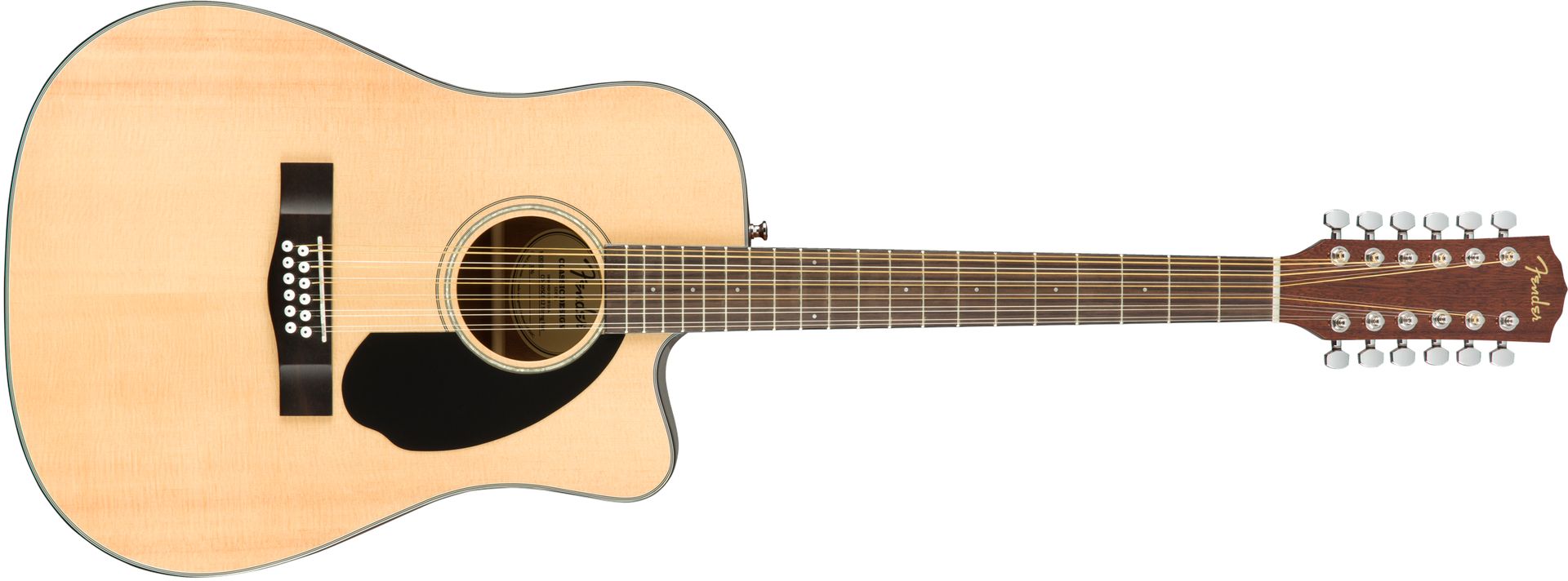 Fender CD-60 SCE-12 NAT WN 12-Saiter Akustikgitarre mit PU Cutaway _00040996_