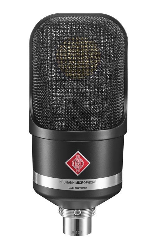 Neumann TLM 107  bk Studio Mikrofon, Großmembranmikrofon mit SG2 Stativgelenk