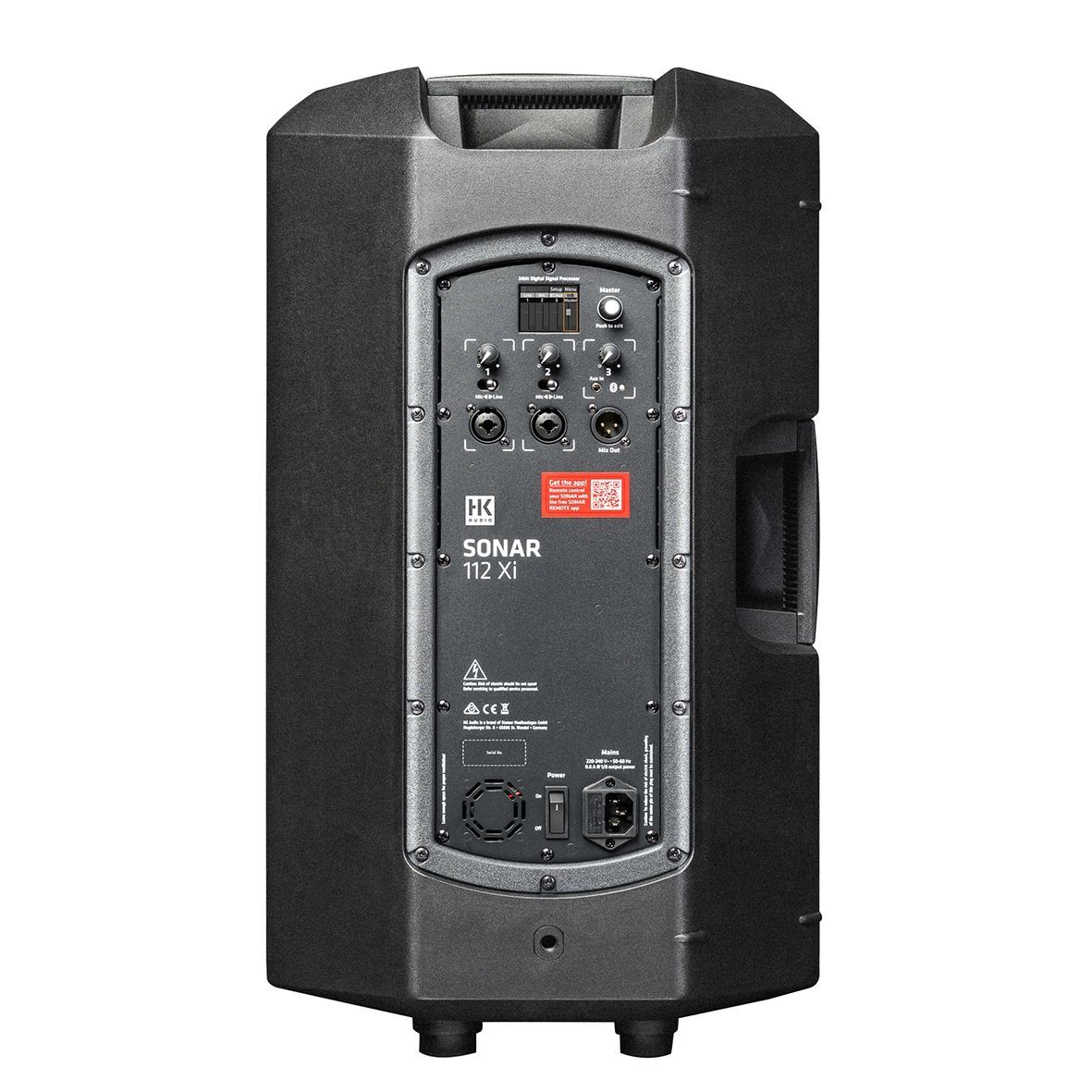 HK Audio Sonar 112 Xi, Aktive PA Box Fullrange Lautsprecherbox mit Bluetooth_00050724_