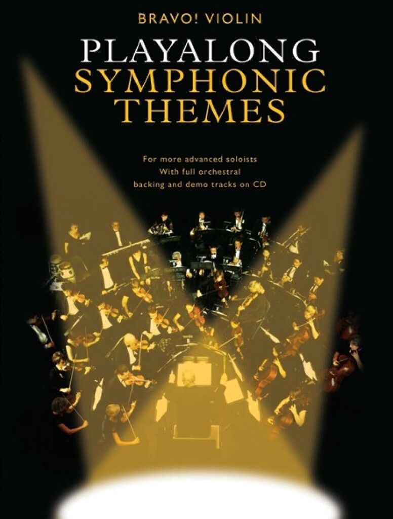 Noten Playalong symphonic themes Violine Geige wise publication MSAM 990649