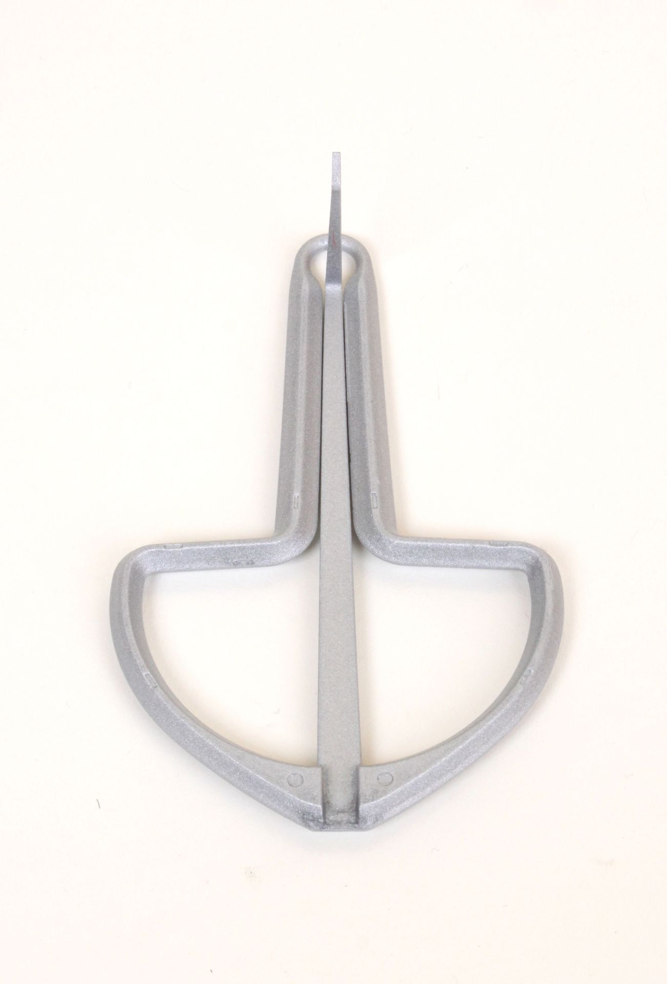 Migma Maultrommel klein ca. 73 x 45 mm Metall, grau silberfarbig  - Onlineshop Musikhaus Markstein