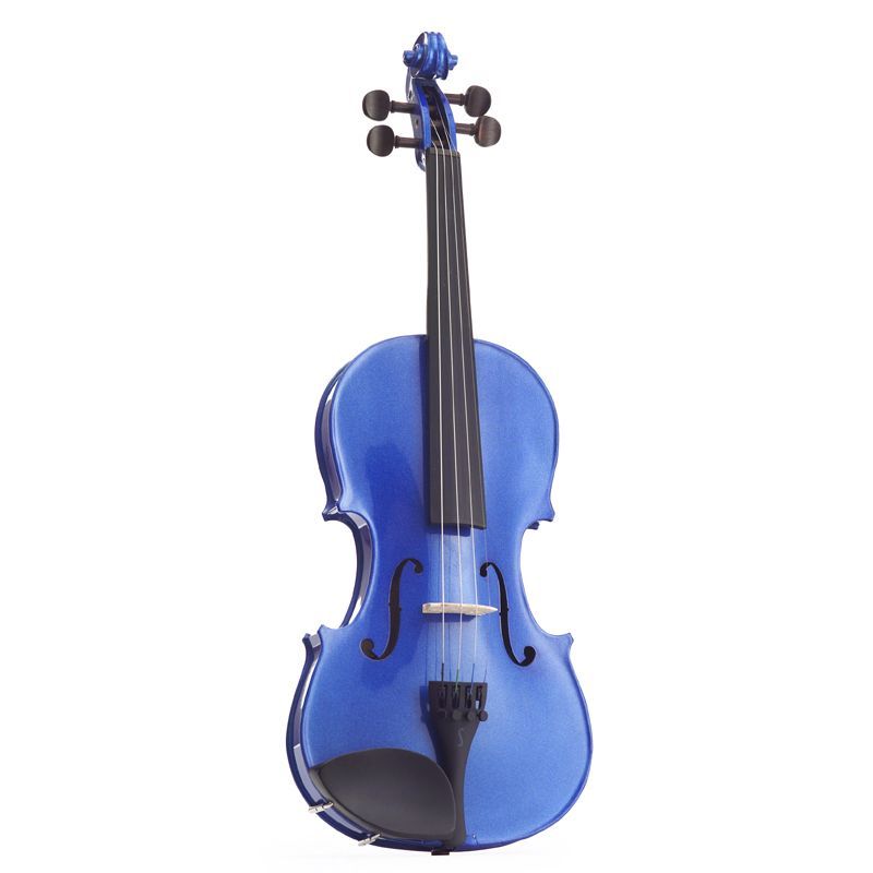 Stentor Violine Harlequin Blau Metallic 3/4 SR-1401ABC 3/4 Garnitur