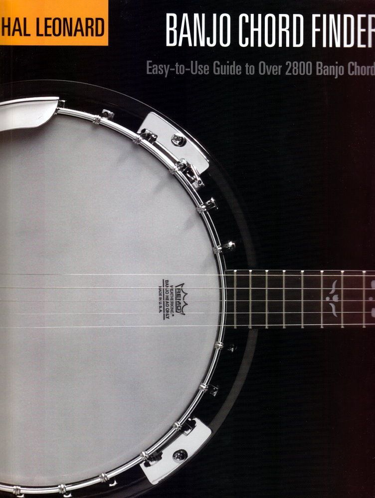 Schule Banjo Chord Finder Hal Leonard 695741 Banjo Grifftabelle _00006136_