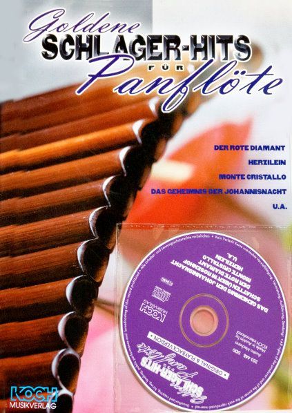 Noten GOLDENE SCHLAGERHITS FÜR PANFLÖTE  incl. CD Koch Verlag 023511_00034347_