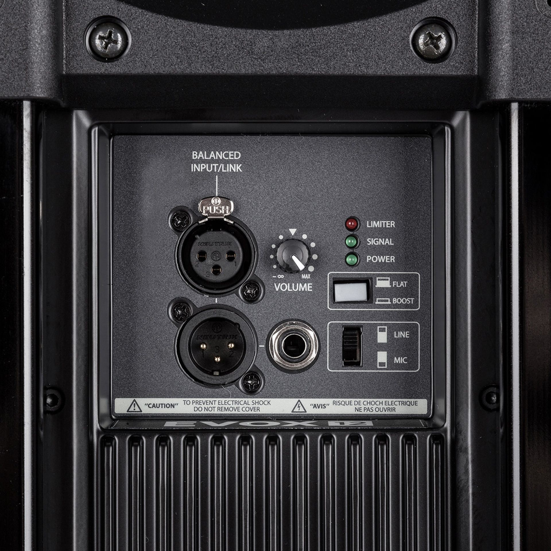 RCF EVOX 12 PA-System Aktives 2-Wege Arraylautsprechersystem RCF EVOX 12 PA-System Aktives 2-Wege Arraylautsprechersystem