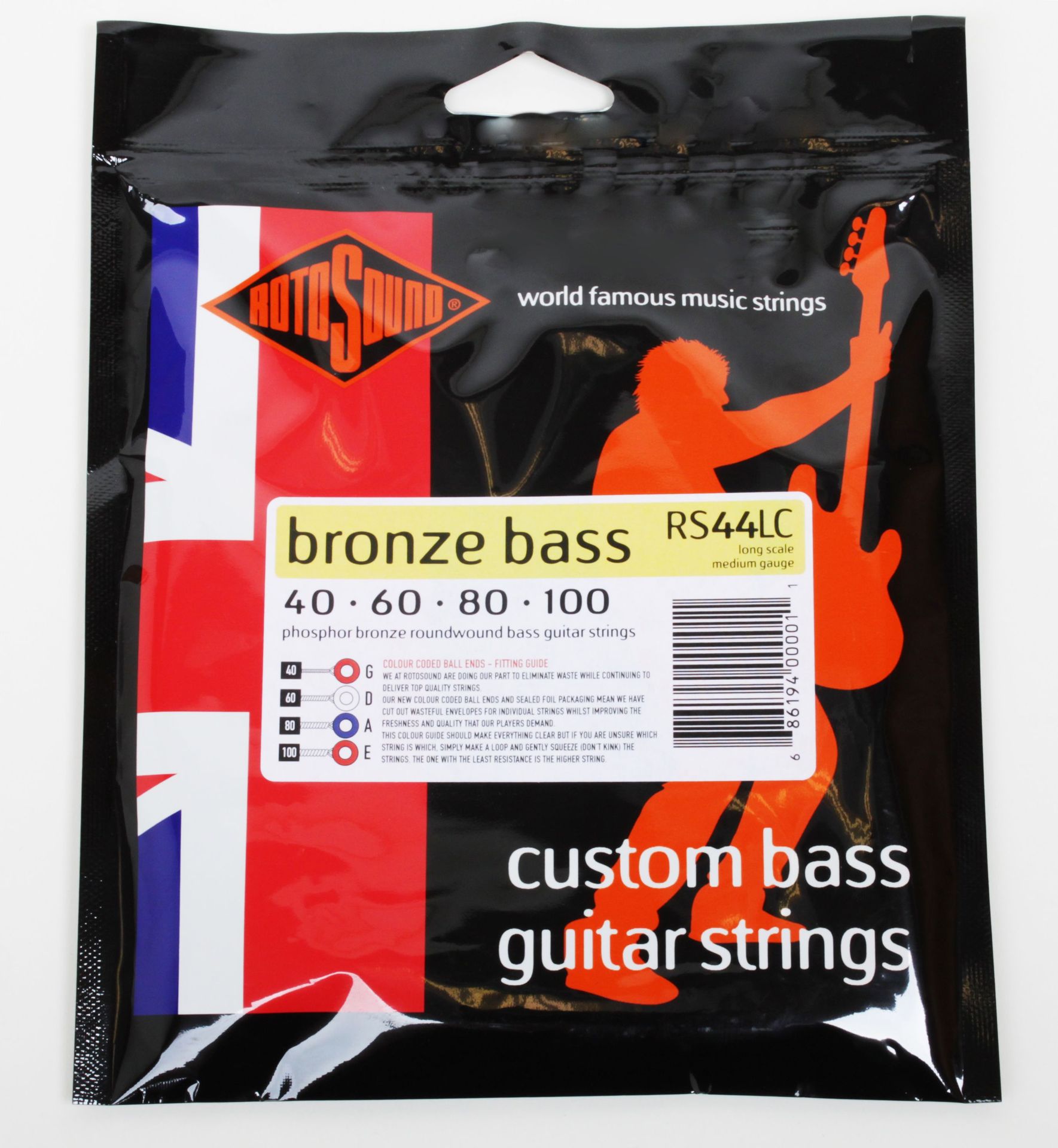 Rotosound RS44LC Bronzebass  Saiten für Akustikbass