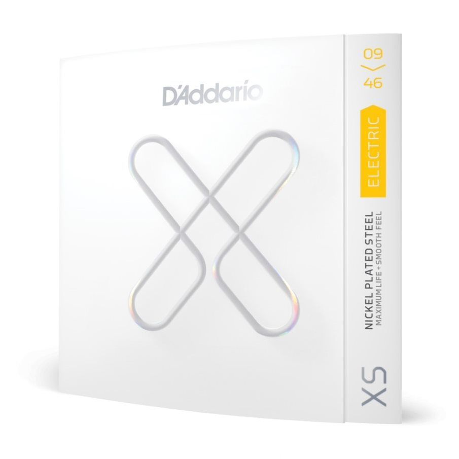 D'Addario D'Addario XSE0946 XS Nickel Coated Electric Guitar Strings 09-46 Super Light Top/Regular Bottom