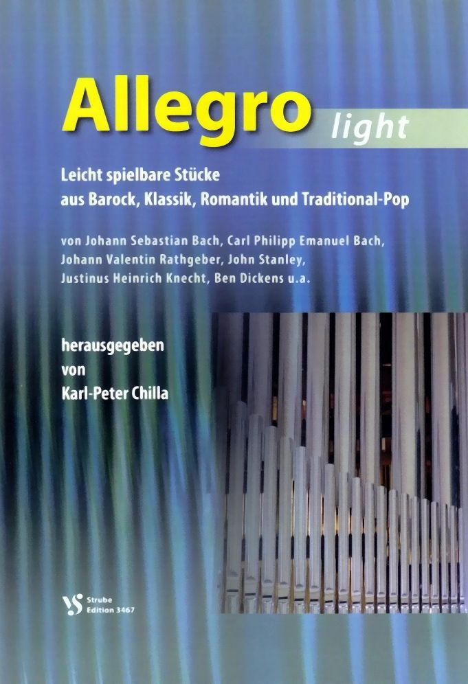 Noten Allegro light Band 1 Karl-Peter Chilla Orgel Strube VS 3467 organ