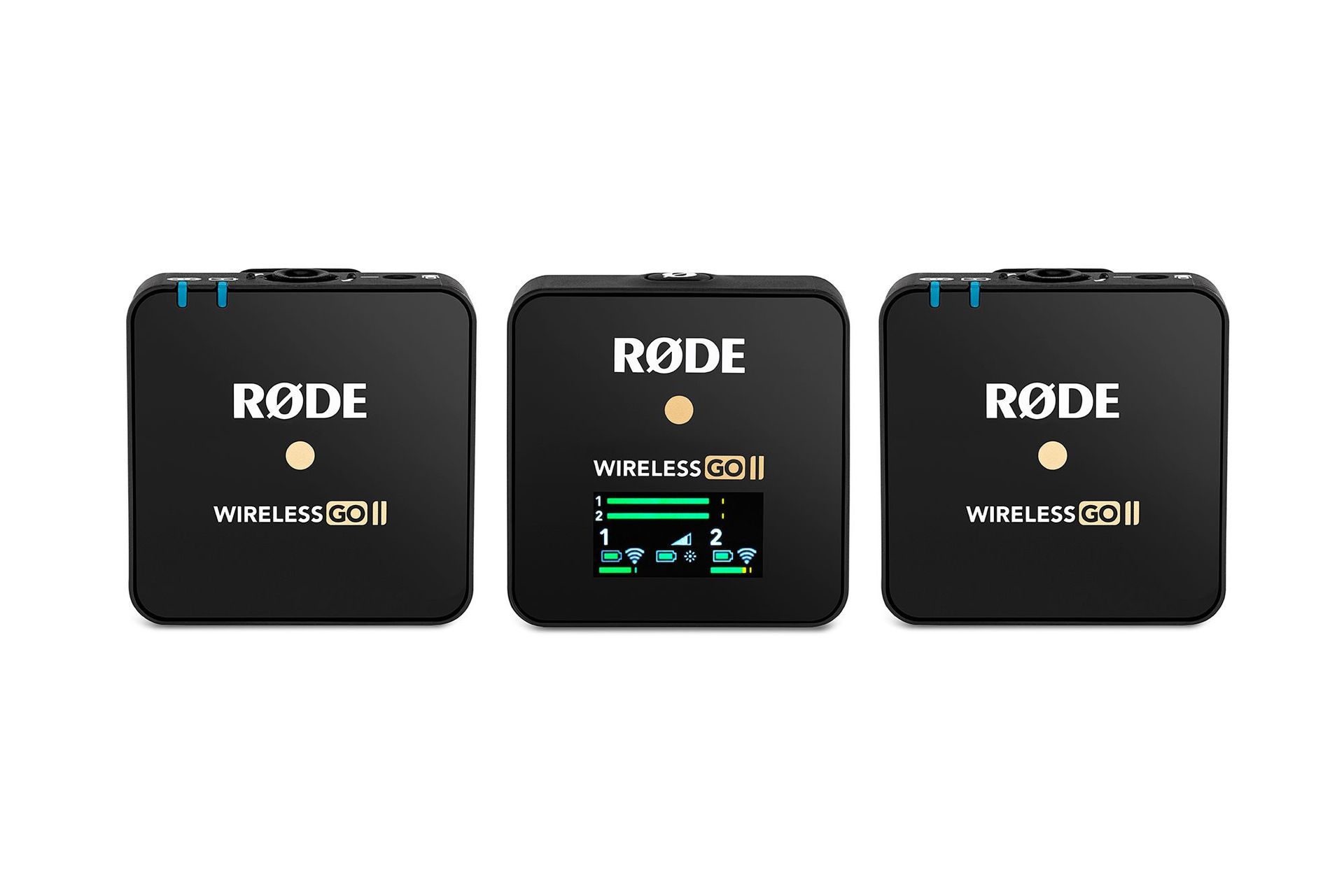 Rode Wireless GO ll Digitales 2-Kanal Funk Mikrofonsystem ideal für Interviews