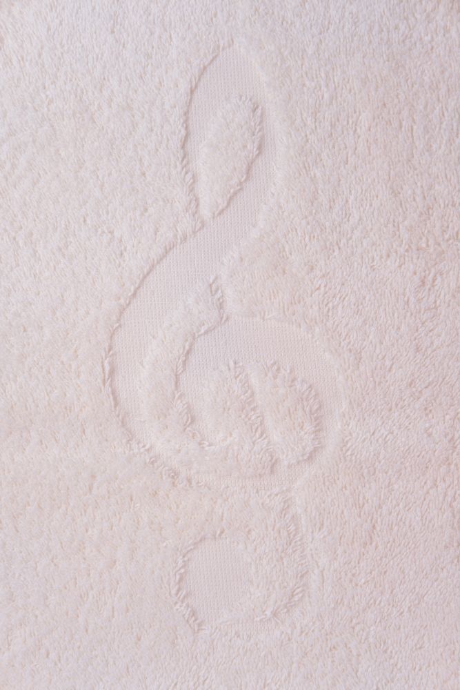 Duschtuch mit Notenaufdruck Geschenke für Musiker Aufdruck mit Notenlinien