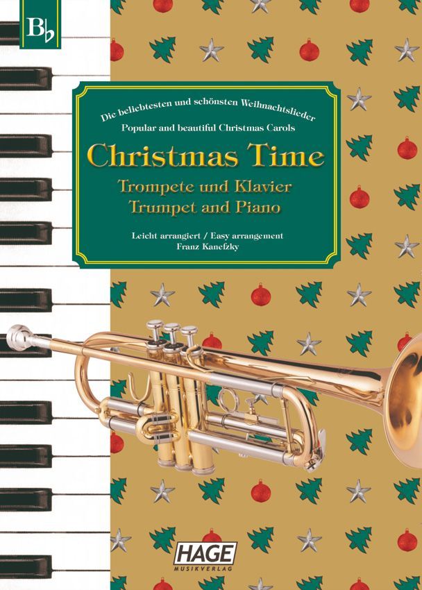 Noten Christmas Time Trompete und Klavier Hage eh1097 trumpet
