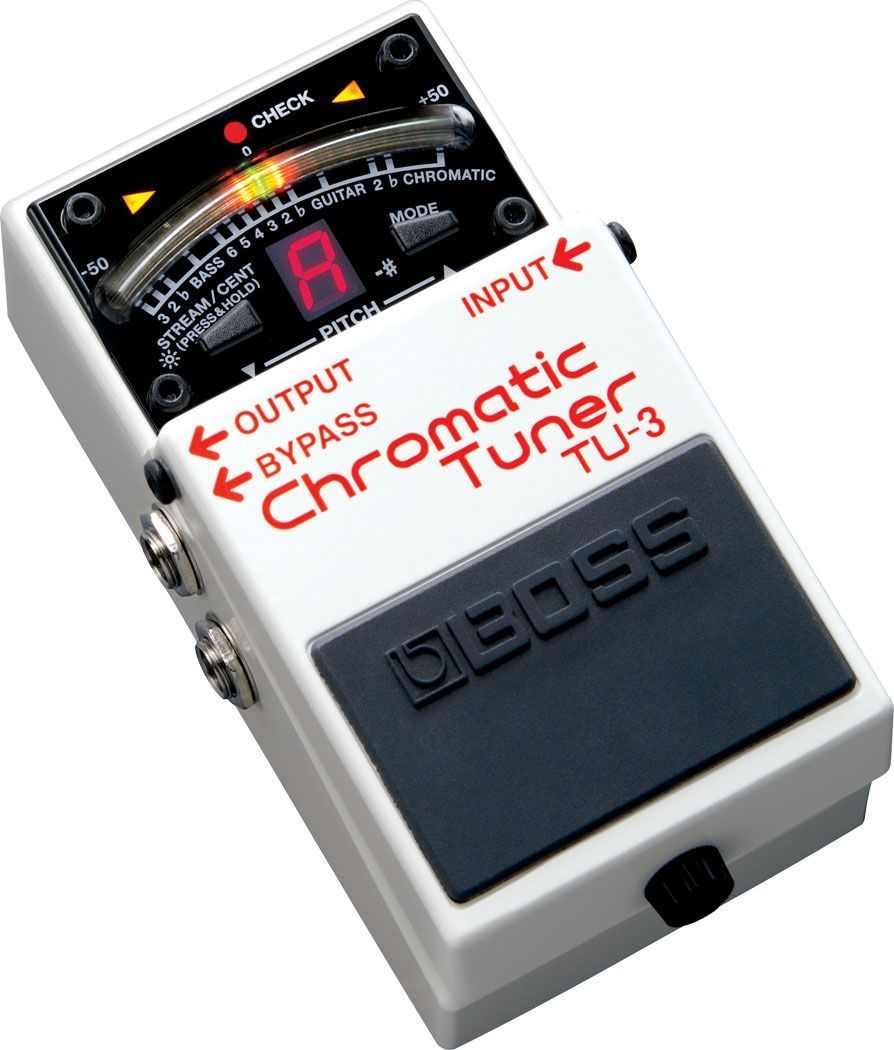 Boss TU-3 Chromatic Floor-Tuner, chromatisches Stimmgerät 