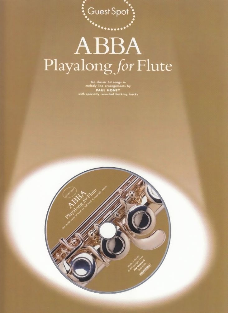 Noten ABBA Playalong for flute  for Flute Querflöte incl. Playback-CD MSAM 96089