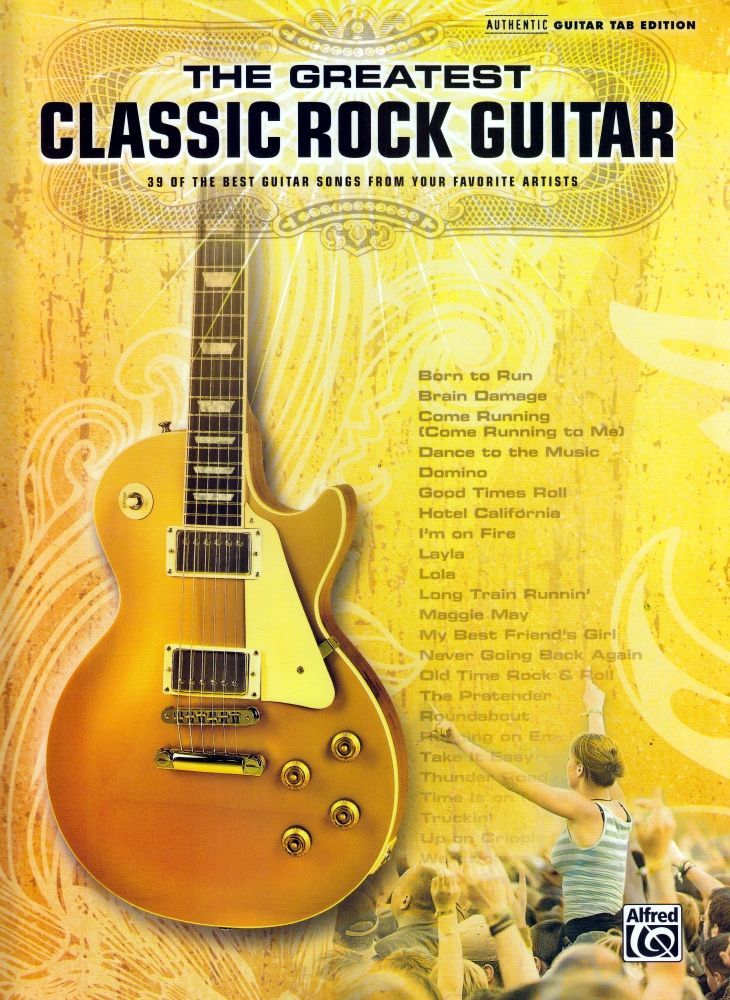 Noten The Greatest Classic Rock Guitar ALF 27728 Alfred für E-Gitarre