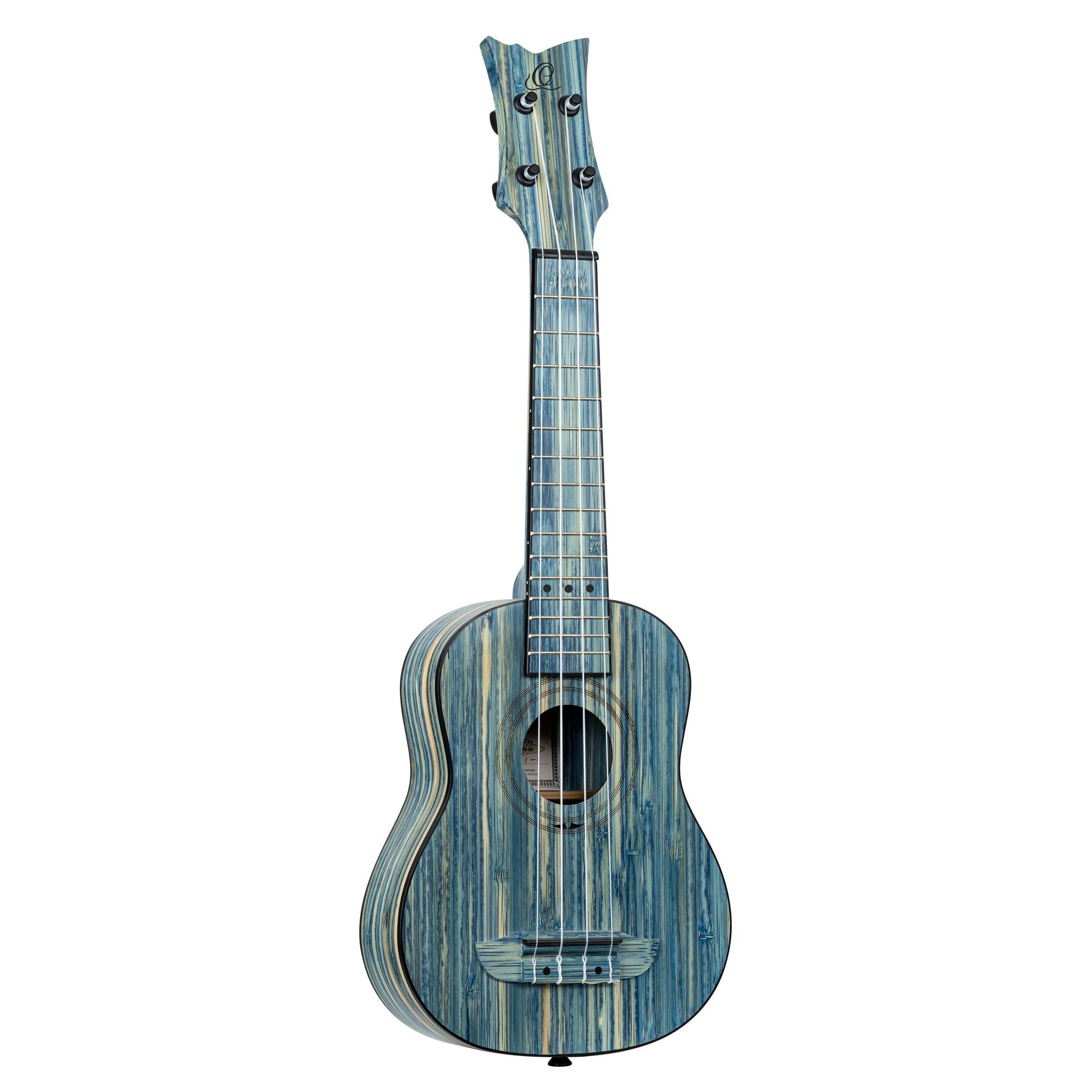 Ortega RUSWB-SO Bammboo-Serie Sopran- Ukulele  incl. Gigbag