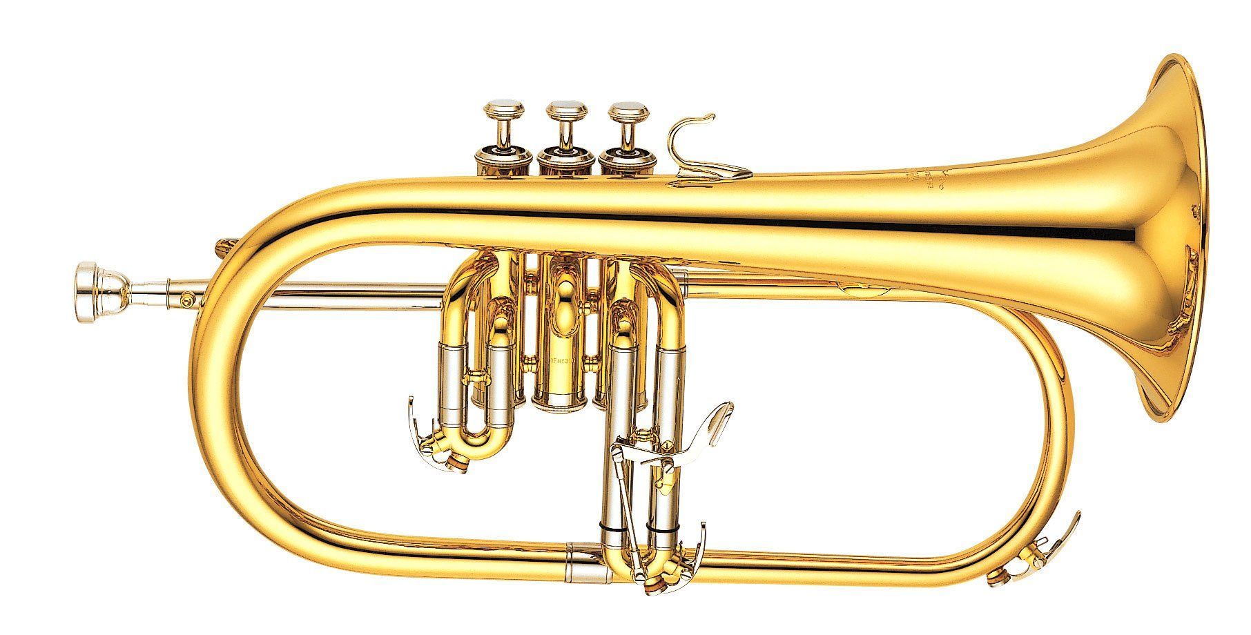 Yamaha YFH-631-G B-Flügelhorn, Bohrung 11,00mm, incl.Etui und Zubehör