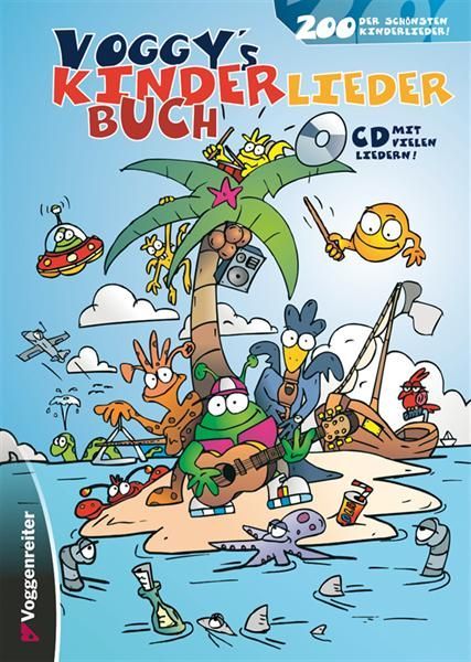 Noten Voggys Kinderliederbuch incl. CD 200 Kinderlieder Voggenreiter Verlag 0490