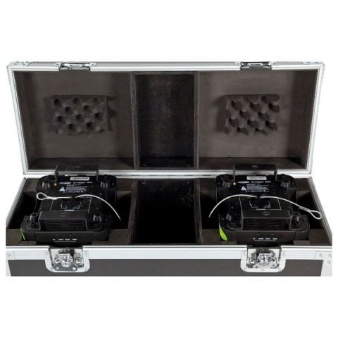 Showtec Case für 2x Phantom 25, 50, 65 LED Spot Movinghead Case mit Rollenbrett