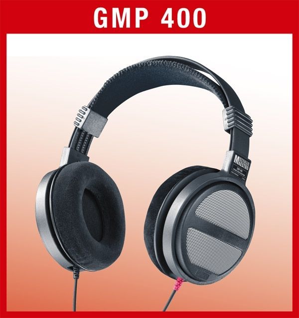 German Maestro GMP 400 Kopfhörer offen 300 Ohm Rundkabel Studio-Serie