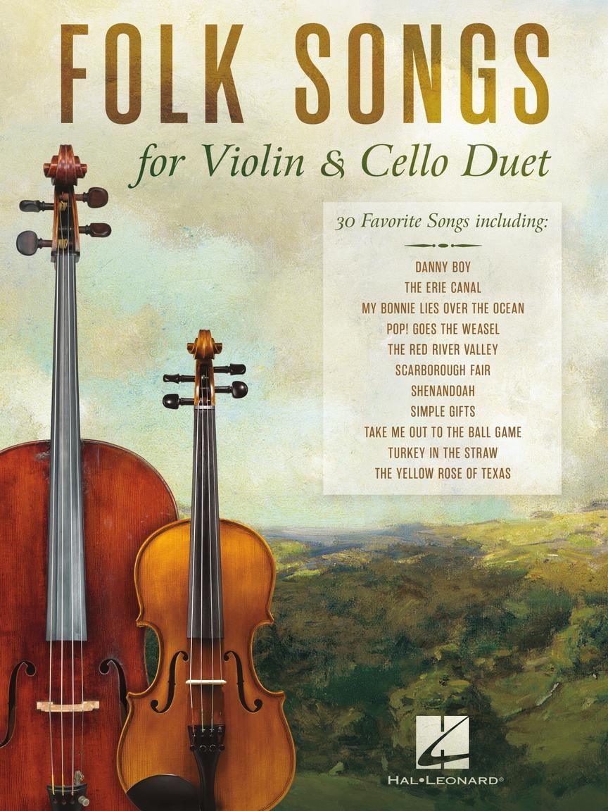 Noten Folk Songs for Violin and Cello Duet Duos HL1192431 Michelle Hynson