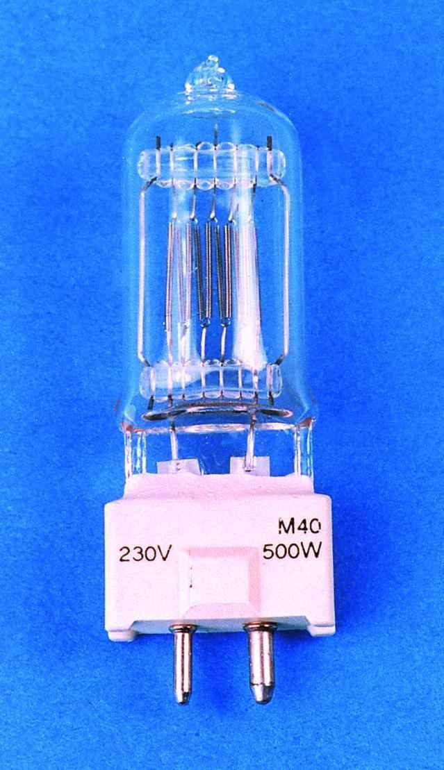 General Electric M40  230V/500W, Glühbirne für Lampe PAR-64