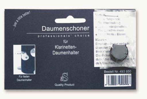 Daumenschoner für Klarinette mit festem Daumenhalter 