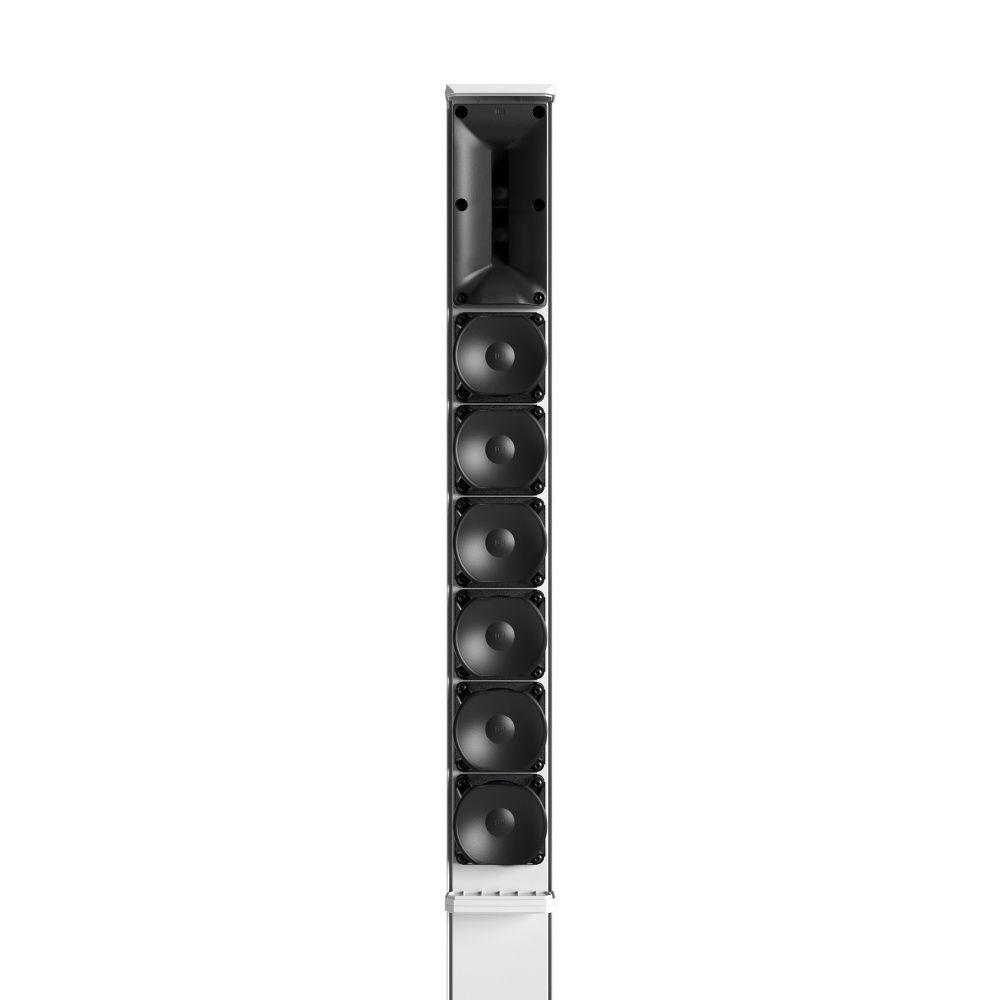 LD Systems Maui 11 G3 MIX W Cardioid Säulen PA System mit Digitalmixer, Weiß