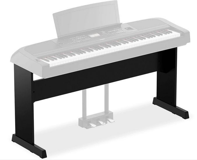 Yamaha L-300B Untergestell für DGX-670B B in schwarz matt