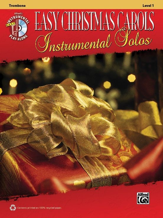 Noten Easy Christmas Carols incl. CD Posaune Alfred 38766 Weihnachtslieder